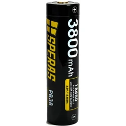 Μπαταρία λιθίου με προστασία 18650-3800mAh Speras PB38