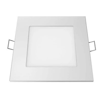 Led slim panel λευκό τετράγωνο χωνευτό 6W 230V ενδιάμεσο φως 4000k δέσμης 120° 430lm Led slim panel λευκό τετράγωνο χωνευτό 6W 230V ενδιάμεσο φως 4000k δέσμης 120° 430lm