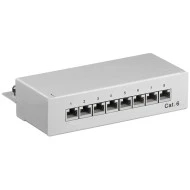 PATCH PANEL GOOBAY 93047 ΚΑΤΗΓΟΡΙΑΣ CAT 6 STP 8 ΘΥΡΩΝ ΣΕ ΓΚΡΙ ΧΡΩΜΑ