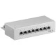 PATCH PANEL GOOBAY 93047 ΚΑΤΗΓΟΡΙΑΣ CAT 6 STP 8 ΘΥΡΩΝ ΣΕ ΓΚΡΙ ΧΡΩΜΑ