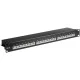 PATCH PANEL GOOBAY 93048 ΚΑΤΗΓΟΡΙΑΣ CAT 6 STP 24 ΘΥΡΩΝ ΣΕ ΜΑΥΡΟ ΧΡΩΜΑ