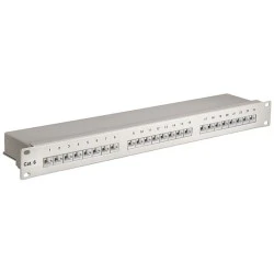 PATCH PANEL GOOBAY 94036 ΚΑΤΗΓΟΡΙΑΣ CAT 6 STP 24 ΘΥΡΩΝ ΣΕ ΓΚΡΙ ΧΡΩΜΑ