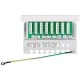 PATCH PANEL GOOBAY 68882 ΚΑΤΗΓΟΡΙΑΣ CAT 5e 8 ΘΥΡΩΝ ΣΕ ΓΚΡΙ ΧΡΩΜΑ