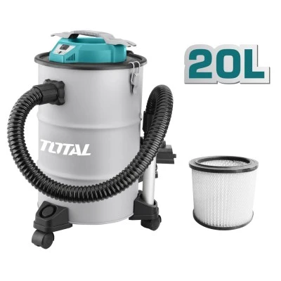 Σκούπα στάχτης TOTAL TAVC12201 1200W 20Lit με μήκος σωλήνα 1m και καλώδιο ρεύματος 2m Σκούπα στάχτης TOTAL TAVC12201 1200W 20Lit με μήκος σωλήνα 1m και καλώδιο ρεύματος 2m