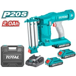Επαγγελματικό καρφωτικό για πρόκες TOTAL TCBNLI2001 20V 2Ah με πλαστική βαλίτσα μεταφοράς