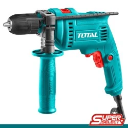 Δράπανος ηλεκτρονικός κρουστικός TOTAL TG1061356-2 680W 230V 50Hz 0-3.000rpm/min Δράπανος ηλεκτρονικός κρουστικός TOTAL TG1061356-2 680W 230V 50Hz 0-3.000rpm/min