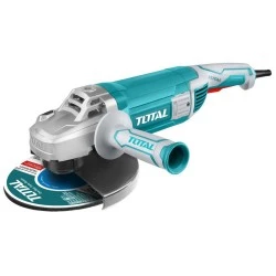 Γωνιακός λειαντήρας TOTAL TG1252306 2400W 230mm Softgrip με προστατευτικό κάλυμμα δίσκου Γωνιακός λειαντήρας TOTAL TG1252306 2400W 230mm Softgrip με προστατευτικό κάλυμμα δίσκου
