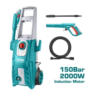 Πλυστικό μηχάνημα νερού TOTAL TGT11226 2000W με λάστιχο υψηλής πίεσης 5m & πιστόλι με μπεκ