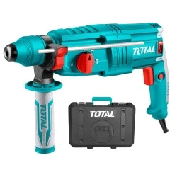 Πιστολέτο περιστροφικό - σκαπτικό TOTAL SDS-PLUS TH308268 800W με οδηγό βάθους τρυπήματος