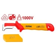 Μαχαίρι απογύμνωσης καλωδίων κυρτό TOTAL THIDCK1851 185mm 1000V VDE