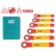 Σετ πολύγωνα ίσια καστάνιας TOTAL THKISPA0603 1000V VDE 6 τεμάχια