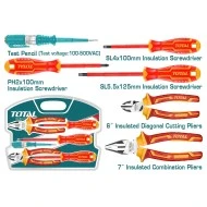 Σετ εργαλεία χειρός TOTAL THKIST3062 1000V 6 τεμάχια