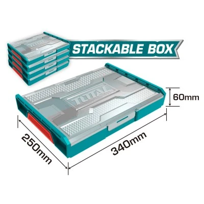 Ταμπακιέρα πλαστική TOTAL THKTV02 340x250x60mm