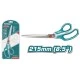 Ψαλίδι γενικής χρήσης TOTAL THSCRS812001 215mm από ατσάλι