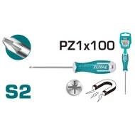 Κατσαβίδι μαγνητικό σταυρού TOTAL THT26PZ1100 PZ1Χ100mm