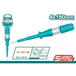 Δοκιμαστικό κατσαβίδι TOTAL THT291908 100-500V AC 190mm