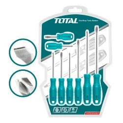 Σετ κατσαβίδια TOTAL THTDC250801 8 τεμάχια