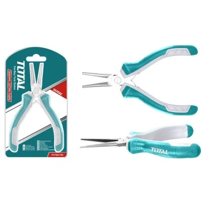 Πλατυτσίμπιδο mini TOTAL THTMN756 με μακρύ λαιμό 115mm 4.5