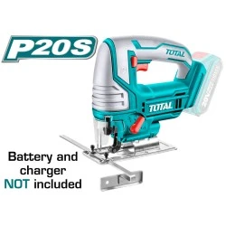 Σέγα μπαταρίας λιθίου TOTAL TJSLI8501 20V 0 - 2600rpm με δυνατότητα κοπής 8mm σε μέταλλο και ξύλο
