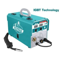 Ηλεκτροσυγκόλληση INVERTER σύρματος TOTAL TMGT1601 MAG/MIG/MMA/TIG 160A με LCD οθόνη