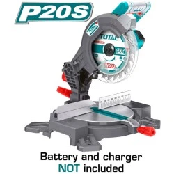 Δισκοπρίονο πάγκου μπαταρίας λιθίου TOTAL TMS2001 20V με 3000 rpm/min στροφές χωρίς φορτίο
