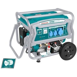 Ηλεκτρογεννήτρια βενζίνης TOTAL TP175006 6000W 230V 50Hz AVR 15ΗΡ με δοχείο καυσίμου 25Lit