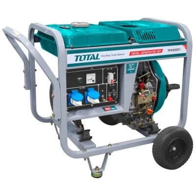 Ηλεκτρογεννήτρια TOTAL DIESEL TP430001 μονοφασική 2800W 230V 50Hz AVR με δοχείο καυσίμου 15Lit