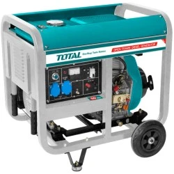 Ηλεκτρογεννήτρια DIESEL μονοφασική TOTAL TP450001 4500W 230V 50Hz 95dB με δοχείο καυσίμου 15Lit