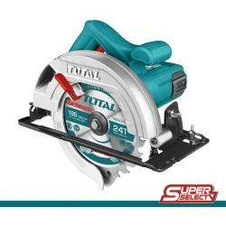 Δισκοπρίονο ξύλου TOTAL TS11418526 1400W 230V 50Hz 185mm με 4800rpm/min στροφές χωρίς φορτίο Δισκοπρίονο ξύλου TOTAL TS11418526 1400W 230V 50Hz 185mm με 4800rpm/min στροφές χωρίς φορτίο