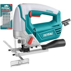 Παλινδρομική σέγα TOTAL TS2081006 800W 230V με φωτισμό LED και ηλεκτρονική ρύθμιση ταλαντώσεων