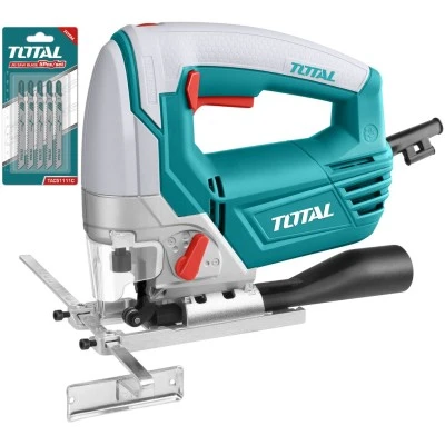 Παλινδρομική σέγα TOTAL TS2081006 800W 230V με φωτισμό LED και ηλεκτρονική ρύθμιση ταλαντώσεων