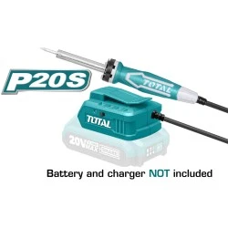 Κολλητήρι TOTAL TSILI2001 μπαταρίας λιθίου 40W 20V με χρόνο προθέρμανσης 3-5min