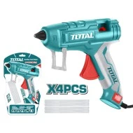 Ηλεκτρικό πιστόλι κόλλας TOTAL TT201116 150W με ικανότητα κόλλησης 15-20g/min