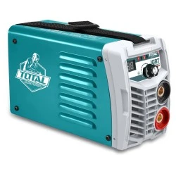 Ηλεκτροσυγκόλληση INVERTER TOTAL TW21606 160A με θερμικό ασφαλείας τσιμπίδα και καλώδια