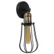 Απλίκα τοίχου vintage kelvo® CATEL για λάμπα E27 1xE27 AC 220-240V IP20 μαύρο & χρυσό 12x15x32cm 01056 Απλίκα τοίχου vintage kelvo® CATEL για λάμπα E27 1xE27 AC 220-240V IP20 μαύρο & χρυσό 12x15x32cm 01056