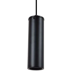 Μοντέρνο κρεμαστό φωτιστικό CANNON Spot Gu10 AC 220-240V μονόφωτο μεταλλικό σε μαύρο χρώμα Μοντέρνο κρεμαστό φωτιστικό CANNON Spot Gu10 AC 220-240V μονόφωτο μεταλλικό σε μαύρο χρώμα