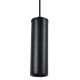 Μοντέρνο κρεμαστό φωτιστικό CANNON Spot Gu10 AC 220-240V μονόφωτο μεταλλικό σε μαύρο χρώμα