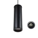 Μοντέρνο κρεμαστό φωτιστικό CANNON Spot Gu10 AC 220-240V μονόφωτο μεταλλικό σε μαύρο χρώμα