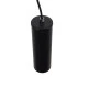 Μοντέρνο κρεμαστό φωτιστικό CANNON Spot Gu10 AC 220-240V μονόφωτο μεταλλικό σε μαύρο χρώμα