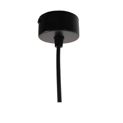Μοντέρνο κρεμαστό φωτιστικό CANNON Spot Gu10 AC 220-240V μονόφωτο μεταλλικό σε μαύρο χρώμα