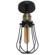 Απλίκα τοίχου vintage kelvo® CATEL για λάμπα E27 1xE27 AC 220-240V IP20 μαύρο & χρυσό 12x15x32cm 01056 Απλίκα τοίχου vintage kelvo® CATEL για λάμπα E27 1xE27 AC 220-240V IP20 μαύρο & χρυσό 12x15x32cm 01056