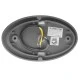 Μοντέρνο επιτοίχιο φωτιστικό LED kelvo® THIRD 10W 1400lm θερμό λευκό 2700K IP65 γκρι ανθρακί ματ 15.1x9.3x14.5cm