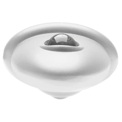 Μοντέρνα επιτοίχια απλίκα LED GLOBOSTAR® THIRD 10W 1400lm IP65 θερμό λευκό 2700K λευκό ματ 15.1 x 9.3 x 14.5cm 93070