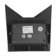 Μοντέρνο φωτιστικό τοίχου LED kelvo® STEALTH 10W 1200lm 60° AC 220-240V IP65 ψυχρό λευκό 6000K γκρι ανθρακί ματ 17x7.5x17cm