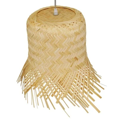 Boho κρεμαστό φωτιστικό HAWAII μονόφωτο μπέζ ξύλινο ψάθινο Rattan Φ40 1 x E27 AC 220-240V Boho κρεμαστό φωτιστικό HAWAII μονόφωτο μπέζ ξύλινο ψάθινο Rattan Φ40 1 x E27 AC 220-240V