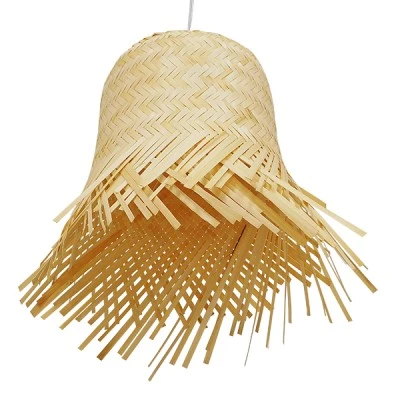 Boho κρεμαστό φωτιστικό HAWAII μονόφωτο μπέζ ξύλινο ψάθινο Rattan Φ40 1 x E27 AC 220-240V Boho κρεμαστό φωτιστικό HAWAII μονόφωτο μπέζ ξύλινο ψάθινο Rattan Φ40 1 x E27 AC 220-240V