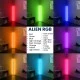 Μοντέρνο minimal επιδαπέδιο φωτιστικό 150cm LED 24W RGB πολύχρωμο με ασύρματο χειριστήριο & dimmer Μοντέρνο minimal επιδαπέδιο φωτιστικό 150cm LED 24W RGB πολύχρωμο με ασύρματο χειριστήριο & dimmer