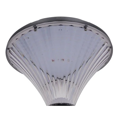 Φωτιστικό στύλου/κολώνας πλατείας LED 40W θερμό λευκό 3000K 4000lm ανθρακί με ενσωματωμένο φωτοβολταϊκό panel & μπαταρία 30000mAh & αισθητήρα κίνησης-ημέρας-νύχτας Μ54xΠ54xΥ45cm IP65