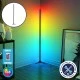 Μοντέρνο minimal επιδαπέδιο φωτιστικό 150cm LED 24W RGB πολύχρωμο με ασύρματο χειριστήριο & dimmer Μοντέρνο minimal επιδαπέδιο φωτιστικό 150cm LED 24W RGB πολύχρωμο με ασύρματο χειριστήριο & dimmer