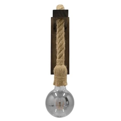 Boho φωτιστικό τοίχου - απλίκα kelvo® KENSI με ντουί E27 1xE27 AC 220-240V IP20 καφέ & μπεζ 7x19x28cm 00883 Boho φωτιστικό τοίχου - απλίκα kelvo® KENSI με ντουί E27 1xE27 AC 220-240V IP20 καφέ & μπεζ 7x19x28cm 00883